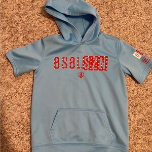 BSBL SZN Light Blue Kids Hoodie